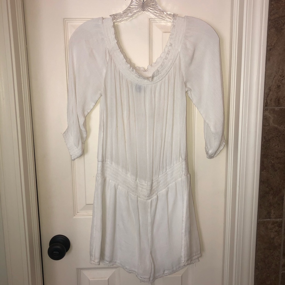White romper